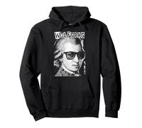 Wolfgang Amadeus Mozart Compositore Retro Pop Art Musica Felpa con Cappuccio