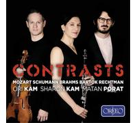 Wolfgang Amadeus Mozart Contrasts: Mozart/Schumann/Brahms/Bartók/Rechtman (CD)