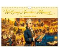 Wolfgang Amadeus Mozart - Ein Leben voller Musik (Wandkalender 2027 DIN A4 quer)