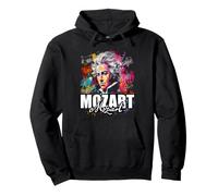 Wolfgang Amadeus Mozart Felpa con Cappuccio