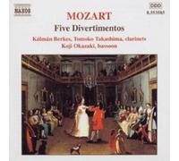 Wolfgang Amadeus Mozart Five Divertimentos (CD) Album