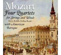 Wolfgang Amadeus Mozart Four Quartets For String And Winds (CD) Album
