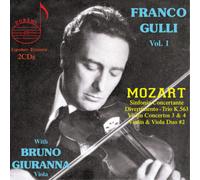 Wolfgang Amadeus Mozart Franco Gulli: Mozart - Volume 1 (CD) Album
