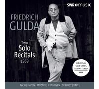 Wolfgang Amadeus Mozart Friedrich Gulda: Two Solo Recitals 1959 (CD) Box Set