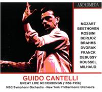 Wolfgang Amadeus Mozart Guido Cantelli: Great Live Recordings (1950-1956) (CD)