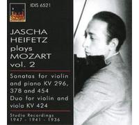 Wolfgang Amadeus Mozart Heifetz Plays Mozart - Vol. 2 (CD) Album
