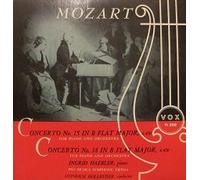 Wolfgang Amadeus Mozart - Ingrid Haebler, Pro Musica Symphony Orchestra, Vienna & Heinrich Hollreiser - Concerto No. 15 In B Flat Major, K. 450 / Concerto No. 18 In B Flat Major, K. 456