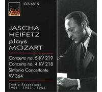 Wolfgang Amadeus Mozart Jascha Heifetz Plays (CD) Album