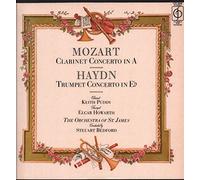Wolfgang Amadeus Mozart , Joseph Haydn , Steuart Bedford , Keith Puddy , Elgar Howarth - Mozart Clarinet And Haydn Trumpet Concertos - Classics For Pleasure - CFP 40046