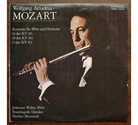 Wolfgang Amadeus Mozart - Konzert Für Flöte Und Orchester G-dur Kv 313 - D-dur Kv 314 - C-dur Kv 315