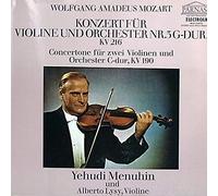 Wolfgang Amadeus Mozart - Konzert Für Violine Und Orchester In G-Dur KV 216 - Concertone Für Zwei Violinen Und Orchester In C-Dur KV 190