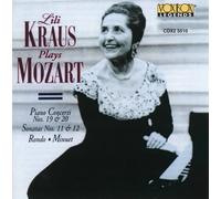Wolfgang Amadeus Mozart Lili Kraus Playes Mozart (CD) Album
