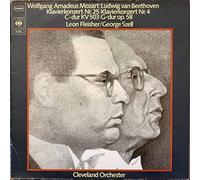 Wolfgang Amadeus Mozart , Ludwig van Beethoven , Leon Fleisher / George Szell , The Cleveland Orchestra - Wolfgang Amadeus Mozart: Klavierkonzert Nr. 25 C-Dur Kv 503 / Ludwig van Beethoven: Klavierkonzert Nr. 4 G-Dur Op. 58 - CBS - 61 653