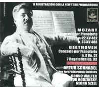 Wolfgang Amadeus Mozart/Ludwig Van Beethoven/Schnabel - Walter: Piano Concertos