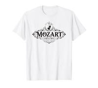 Wolfgang Amadeus Mozart Maglietta con Stampa Grafica Economica