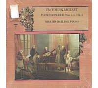 Wolfgang Amadeus Mozart, Martin Galling, Stuttgarter Solisten, GÃ¼nther Wich - The Young Mozart (Piano Concerti Nos. 1, 2, 3, & 4) - Wolfgang Amadeus Mozart, Martin Galling, Stuttgarter Solisten, GÃŒnther Wich LP
