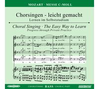 Chorstimme Bass - Messe C-Moll