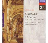 Wolfgang Amadeus Mozart Mozart: 5 Masses (CD) Album