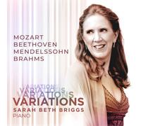 Wolfgang Amadeus Mozart Mozart/Beethoven/Mendelssohn/Brahms: Variations (CD)