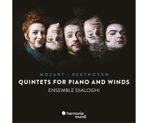 Wolfgang Amadeus Mozart Mozart/Beethoven: Quintets for Piano and Winds (CD)