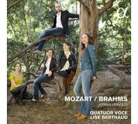 Wolfgang Amadeus Mozart Mozart/Brahms: String Quintets (CD) Album
