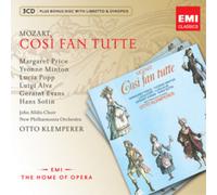 Wolfgang Amadeus Mozart Mozart: Così Fan Tutte (CD) Album