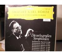 Wolfgang Amadeus Mozart - MOZART - DIE SECHS GROßEN SYMPHONIEN - BERLINER PHILHARMONIKER/KARL BÖHM - 3LP-BOX - DEUTSCHE GRAMMOPHON - SONDERAUFLAGE - VINYL