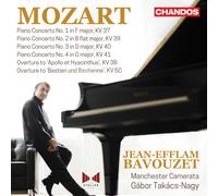 Wolfgang Amadeus Mozart Mozart: Piano Concerto No. 1 in F Major, KV 37/... (CD)