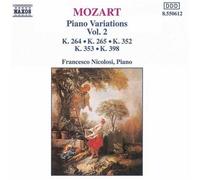 Wolfgang Amadeus Mozart Mozart: Piano Variations - Volume 2 (CD) Album