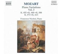 Wolfgang Amadeus Mozart Mozart: Piano Variations - Volume 3 (CD) Album
