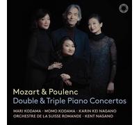 Wolfgang Amadeus Mozart Mozart & Poulenc: Double & Triple Piano Concertos (CD)