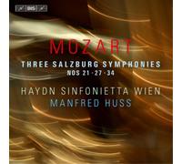 Wolfgang Amadeus Mozart Mozart: Three Salzburg Symphonies (CD) Album
