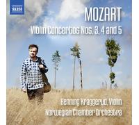 Wolfgang Amadeus Mozart Mozart: Violin Concertos Nos. 3, 4 and 5 (CD) Album