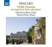 Wolfgang Amadeus Mozart – Sonate per violino arrangiate per flauto – CD – NAXOS