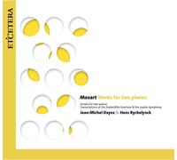Wolfgang Amadeus Mozart Mozart: Works for Two Pianos (CD) Album