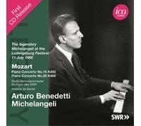 Wolfgang Amadeus Mozart: Piano Concerto No. 15, K450/Piano Concerto No. 20 (CD)
