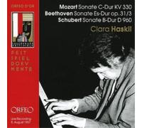 Wolfgang Amadeus Mozart Piano Sonatas (Haskil) (CD) Album