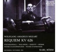 Wolfgang Amadeus Mozart Requiem/choral Fantasy (Bohm) (CD) Album