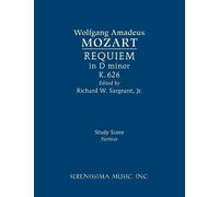 Wolfgang Amadeus Mozart Requiem in D minor, K.626 (Tascabile)