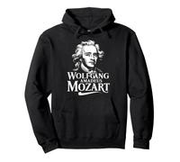 Wolfgang Amadeus Mozart Ritratto Salisburgo Opera Vienna Classico Felpa con Cappuccio