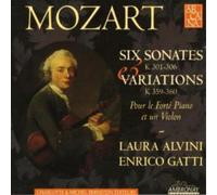 Wolfgang Amadeus Mozart Six Sonates, Variations (CD) Album