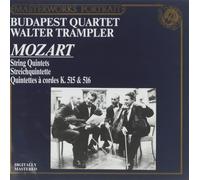 WOLFGANG AMADEUS MOZART String Quintets No 3 & (CD)