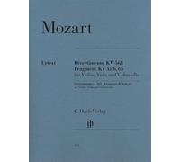 Wolfgang Amadeus Mozart: String Trio E flat major KV 563. For Archi