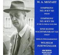 Wolfgang Amadeus Mozart Symphony No. 39 (Furtwangler) (CD) Album