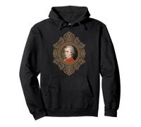 Wolfgang Amadeus Mozart T-Shirt Ritratto Musica Classica Felpa con Cappuccio