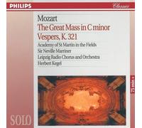 Wolfgang Amadeus Mozart - The Great Mass In C Minor, Vespers K321 - Cd