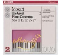 Wolfgang Amadeus Mozart The Great Piano Concertos (CD) Album