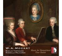 Wolfgang Amadeus Mozart W.A. Mozart: Music for Harpsichord Four Hands (CD) Album