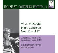 Wolfgang Amadeus Mozart W.A. Mozart: Piano Concertos Nos. 13 and 17 (CD) Album