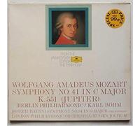 Wolfgang Amadeus Mozart - Wolfgang Amadeus Mozart , Berliner Philharmoniker / Karl Böhm , Joseph Haydn , The London Philharmonic Orchestra / Eugen Jochum - Symphony Nr. 41 In C Major (Jupiter) / Symphony Nr. 94 In G Major (The Surprise) - Deutsche Grammophon - 2545 008